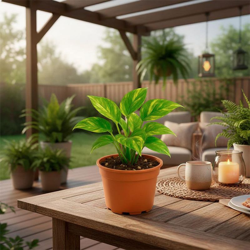 Planta Teléfono Variegado en Maceta 4 Plg