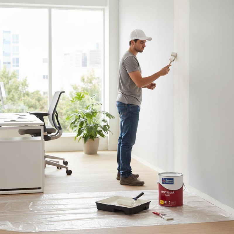 Pintura Peninsular Blanco Hueso Mate 1 Gal