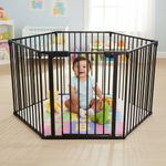 Baranda Modular Tipo Encierro Color Negro