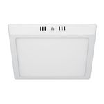 Panel LED de 18W Cuadrado de Sobreponer Luz Fría 21 Cm