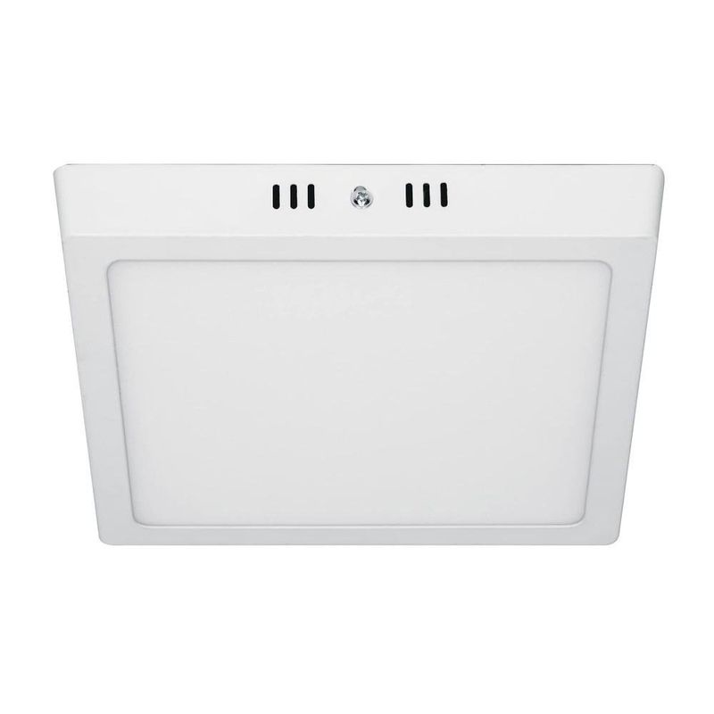 Panel LED de 18W Cuadrado de Sobreponer Luz Fría 21 Cm