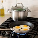 Batería de Cocina de Acero Inoxidable 7 Pzas