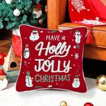 Cojín Decorativo Navideño Holly Jolly