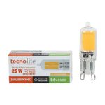 Bombilla LED G9 Trasparente 65 Kelvin de 2 W