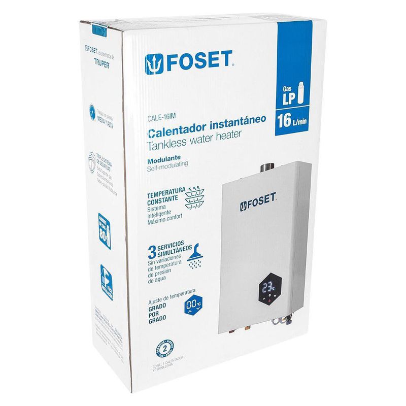 Calentador a Gas Modulate 16 L