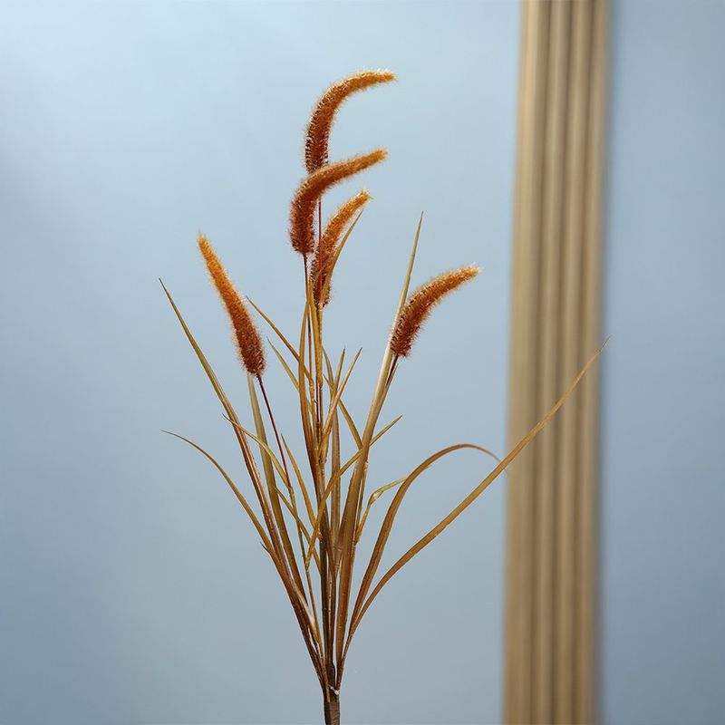 Ramo Decorativo de Juncos Naranja 85 cm