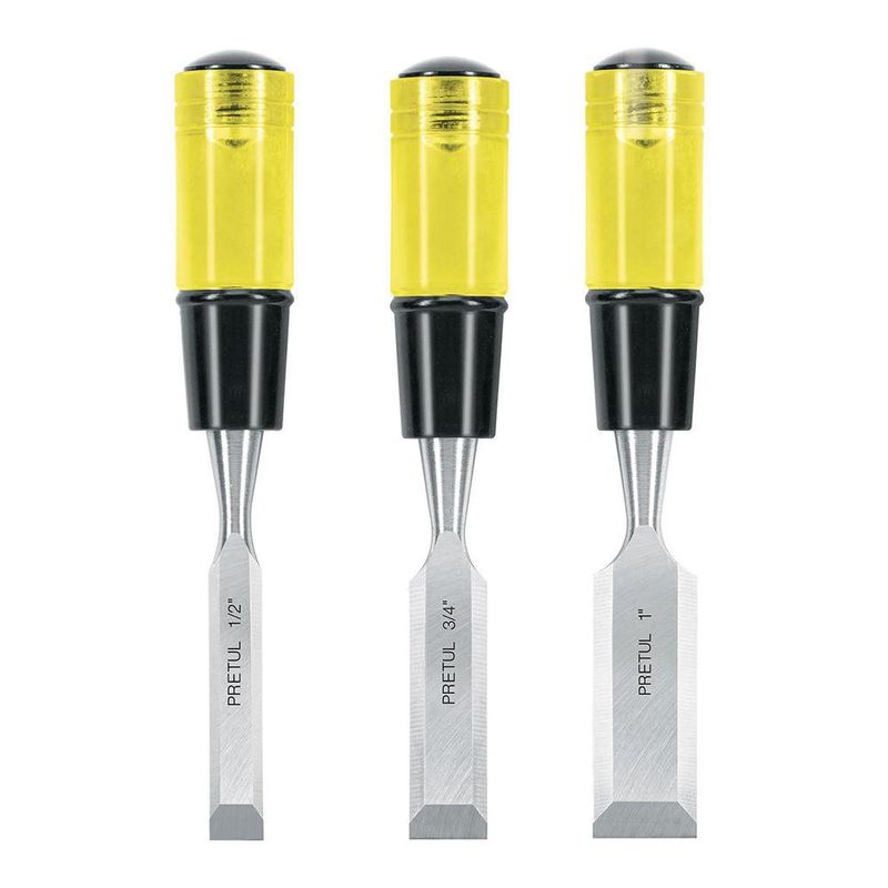 Juego de 3 Formones con Mango