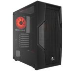 Gabinete Xtech Gaming Series Phobos Mid‑Tower ATX/MicroATX