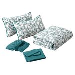 Set Cubre Sábanas 7 Pzs Queen Estampado Surtido