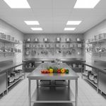 Panel LED de 40W Cuadrado Empotrable Backlit Blanco Luz Fría 60 Cm