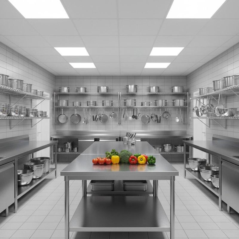 Panel LED de 40W Cuadrado Empotrable Backlit Blanco Luz Fría 60 Cm