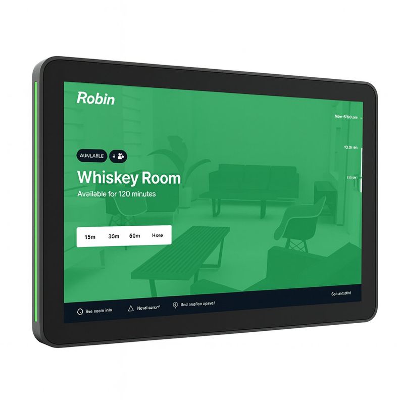 Panel Logitech Tap Scheduler para Reservación de Salas