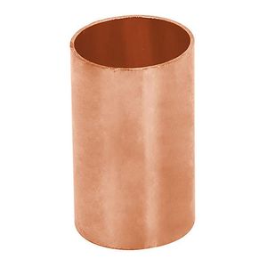 Cople de Cobre para Unión de Tubería 1 Plg
