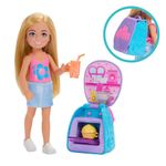 Muñeca Chelsea con Mochila para Cupcakes