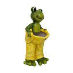 Figura Decorativa Rana con Pantalón Amarillo