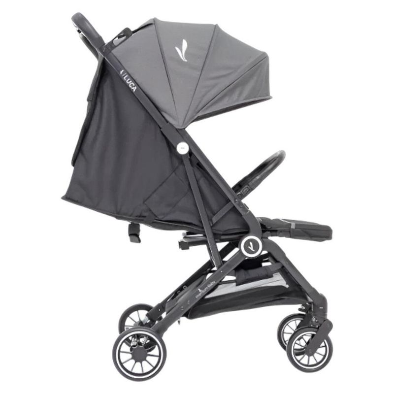 Carriola Tipo Bastón Lucca Gris y Negro