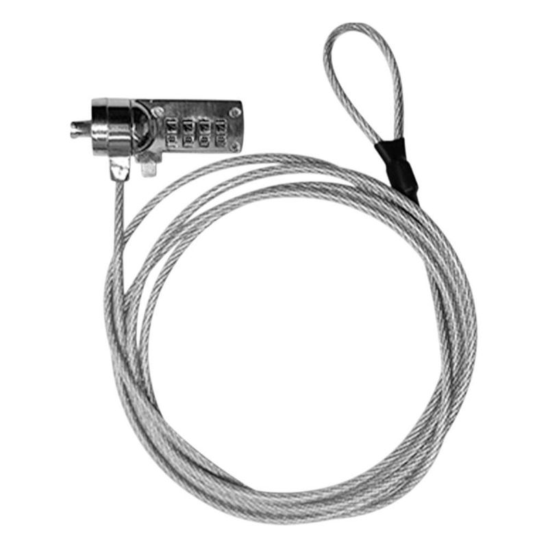 Cable de Seguridad con Combinación 4 Dígitos 1.8 M