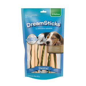 Snack Masticable para Perro Todas las Etapas y Razas con Pollo y Vegetales 5 Uds