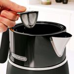 Hervidor Eléctrico Negro Signature con Acabado Brillante 1.5 L