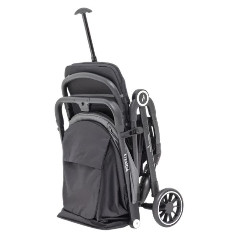 Carriola Tipo Bastón Lucca Gris y Negro