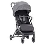 Carriola Tipo Bastón Lucca Gris y Negro