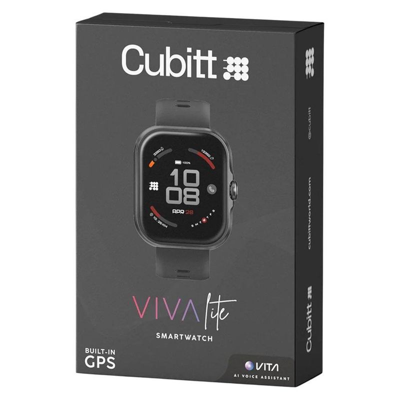 Reloj InteliGente Cubitt Viva Lite NeGro