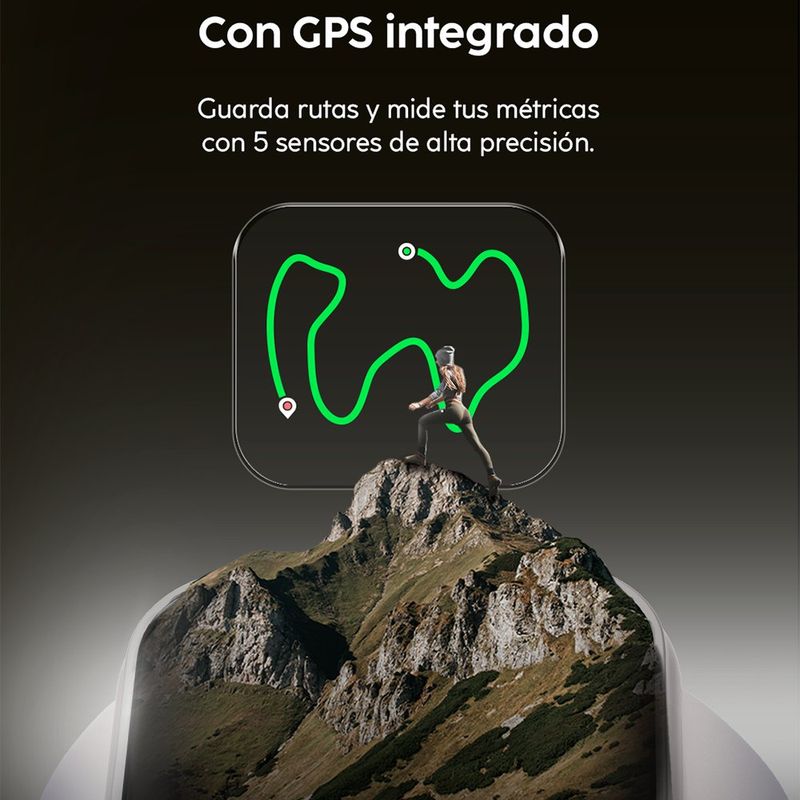 Reloj InteliGente Cubitt Viva Lite NeGro