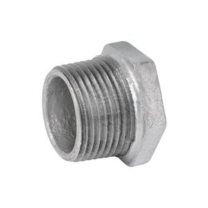 Reductor Bushing de Acero Galvanizado con Rosca 3/8 Plg x1/4 Plg