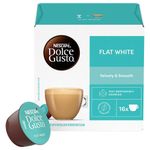 Cápsulas Dolce Gusto Flat White 16 Pzas