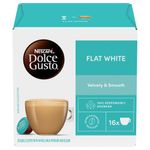 Cápsulas Dolce Gusto Flat White 16 Pzas