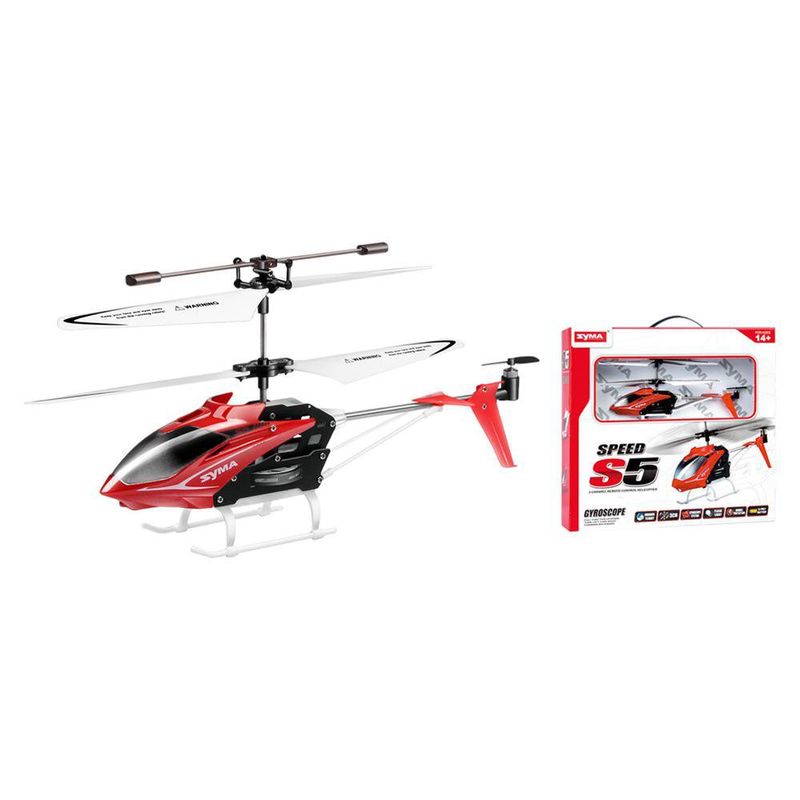 Helicóptero a Control Remoto S5 Rojo