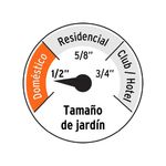 Manguera Tradicional 3 Capas Venta por Metro 1/2 Plg