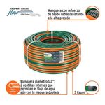 Manguera Tradicional 3 Capas Venta por Metro 1/2 Plg