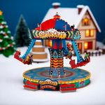 Juego de Giros con Luz, Movimiento y Sonido  para Villa Navideña