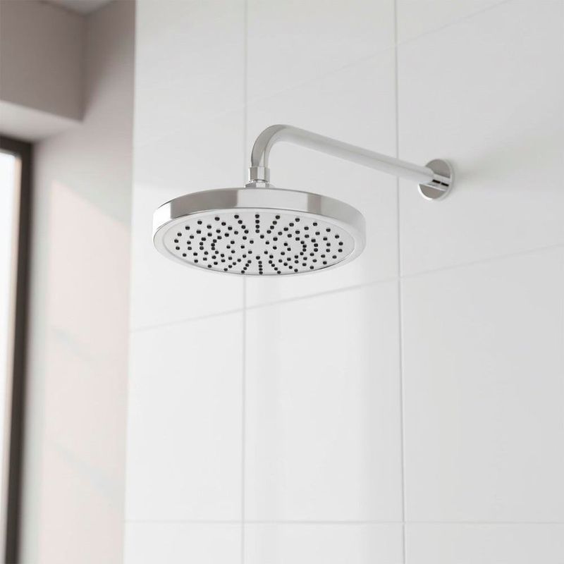 Ducha Plato 8 Redonda Cromada