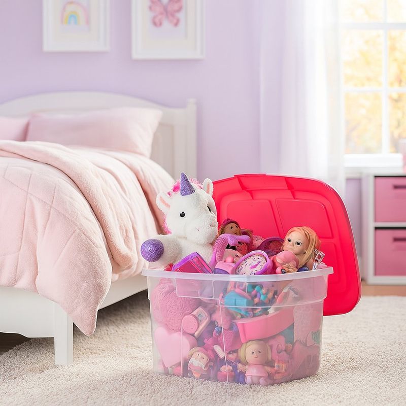 Caja Jumbito 32 L Rosa