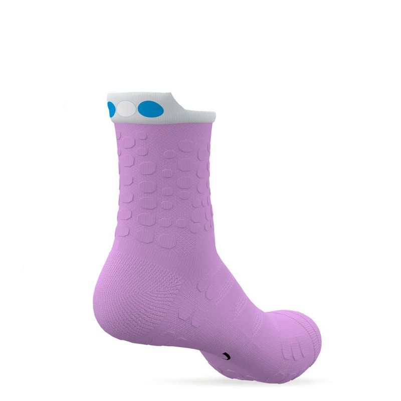 Calcetines Pata de Chucho, Acate y Carrera Morado Talla S