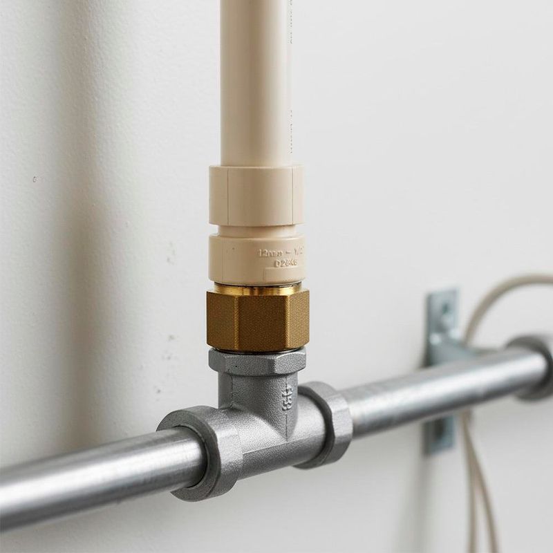 Adaptador Hembra de CPVC con Inserto Metálico y Rosca de 1/2 plg