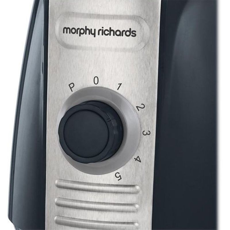 Licuadora de 5 Velocidades Color Negro con Jarra de Vidrio