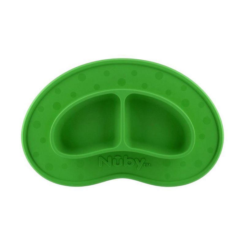 Plato de Silicón con Divisiones Colores Surtidos