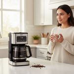 Cafetera Con Pantalla Táctil 12 Tazas