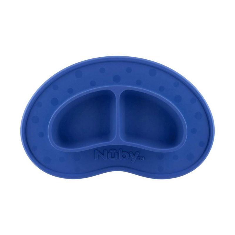 Plato de Silicón con Divisiones Colores Surtidos