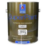 SuperPaint Exterior Satinado Blanco 1 Gal