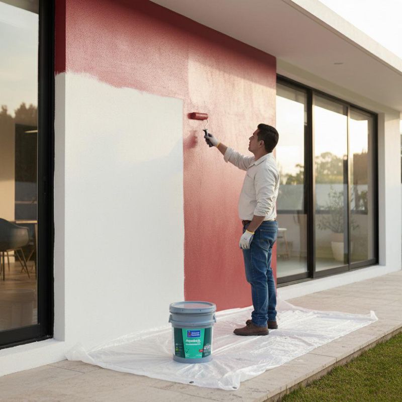 Aqualock Impermeabilizante 6000 5 Gal Rojo