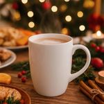 Taza 11 Oz Blanca de Cerámica