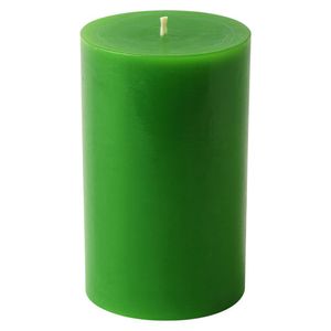 Vela Cilíndrica Verde con Aroma
