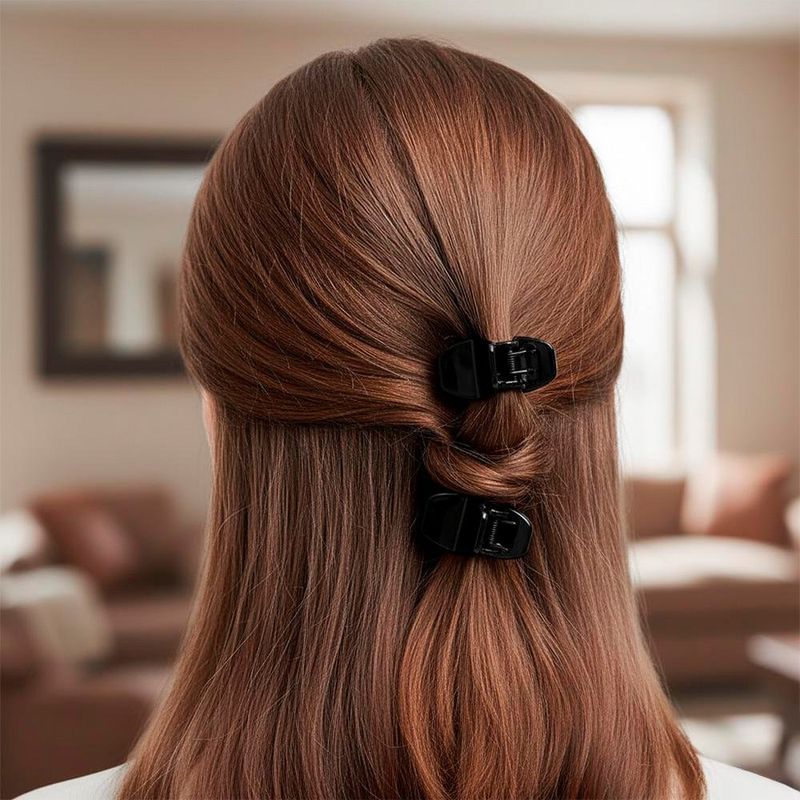 Set de Mini Ganchos para el Cabello 6 piezas