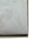 Mantel Redondo Crema con Diseño de Navidad