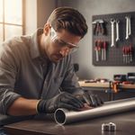 Lija Esmeril Grano 120 Color Rojo