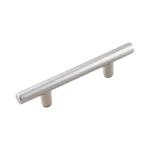 Jalador Tubular Plateado Metálico 96 Mm